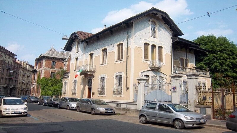 La Palazzina Ostorero, raffinato esempio di Torino liberty dove visse Vincenzo Lancia, fondatore della celebre casa automobilistica